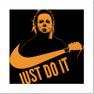 Halloween Just do it Posters and Art
